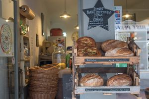Fresh locally produced artisan breads at Austens of Rochester in Rochester