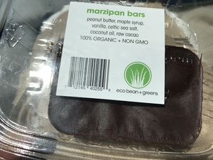 Raw vegan dessert at Ecobean + Greens in South Burlington