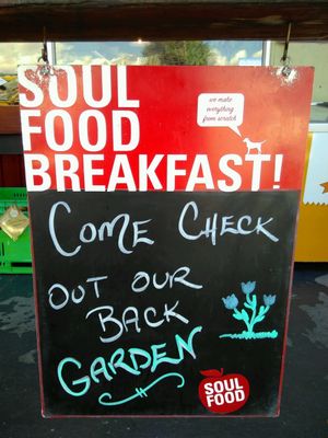 Agree ;-) at Soul Food Organic Store and Cafe in Wanaka