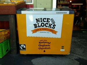 Vegan icecream at Soul Food Organic Store and Cafe in Wanaka