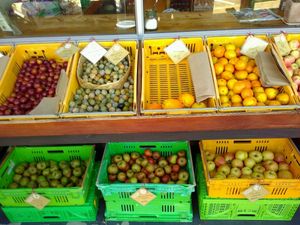 Fresh, organic fruits & veges at Soul Food Organic Store and Cafe in Wanaka