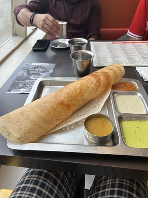 Masala dosa  at Saravana Bhavan in Scarborough