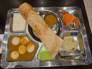 Mini thali at Saravana Bhavan in Scarborough