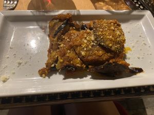 Melanzane Parmigiana  at L'OV Osteria Vegetariana in Florence