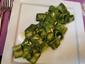 Paccheri #Veganuary at L'OV Osteria Vegetariana in Florence