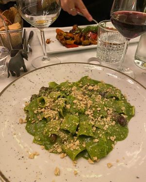   at L'OV Osteria Vegetariana in Florence