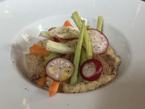   at L'OV Osteria Vegetariana in Florence