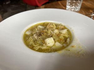   at L'OV Osteria Vegetariana in Florence