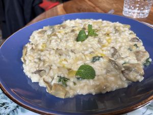   at L'OV Osteria Vegetariana in Florence