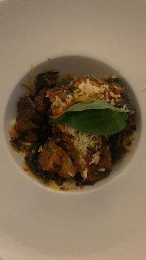 Parmigiana di melanzane   at L'OV Osteria Vegetariana in Florence
