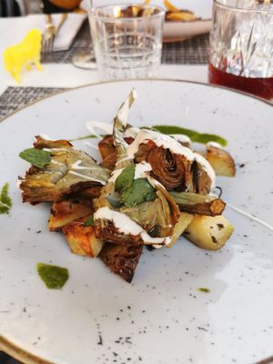  at L'OV Osteria Vegetariana in Florence