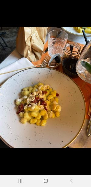 Gnocchi it was fine nothing special at L'OV Osteria Vegetariana in Florence
