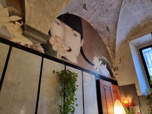  at L'OV Osteria Vegetariana in Florence