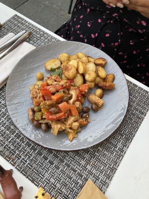   at L'OV Osteria Vegetariana in Florence