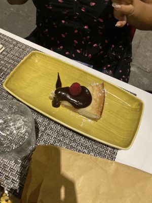   at L'OV Osteria Vegetariana in Florence