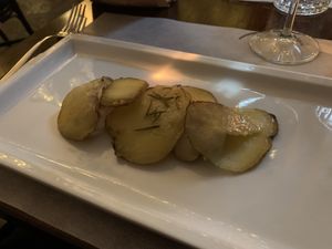 Millefoglie di patate  at L'OV Osteria Vegetariana in Florence