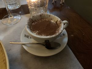 Tiramisù  at L'OV Osteria Vegetariana in Florence