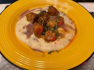   at L'OV Osteria Vegetariana in Florence