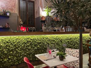   at L'OV Osteria Vegetariana in Florence