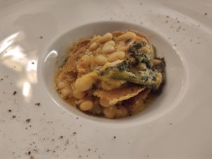 Milliefoglie at L'OV Osteria Vegetariana in Florence