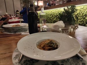  at L'OV Osteria Vegetariana in Florence