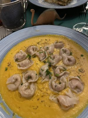 Tortellini  at L'OV Osteria Vegetariana in Florence