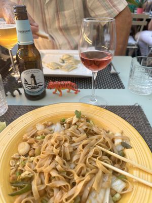   at L'OV Osteria Vegetariana in Florence