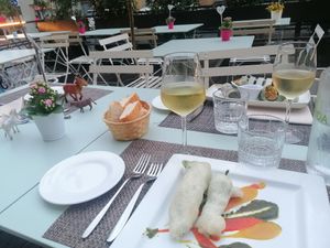  at L'OV Osteria Vegetariana in Florence