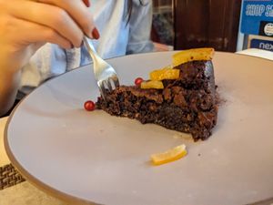  at L'OV Osteria Vegetariana in Florence