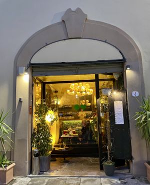   at L'OV Osteria Vegetariana in Florence