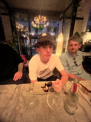   at L'OV Osteria Vegetariana in Florence