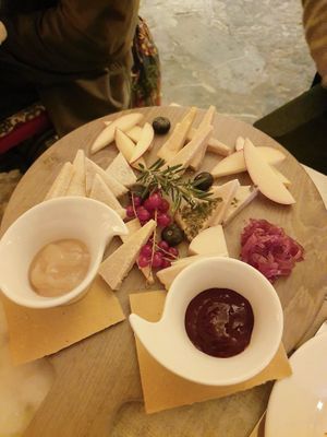  at L'OV Osteria Vegetariana in Florence