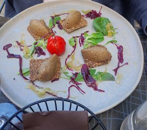  at L'OV Osteria Vegetariana in Florence