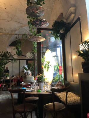 Atmosphere  at L'OV Osteria Vegetariana in Florence