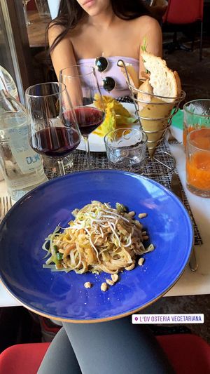 Pad Thai 💕👌🏼 at L'OV Osteria Vegetariana in Florence
