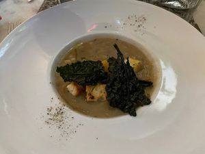 Zuppa Etrusca at L'OV Osteria Vegetariana in Florence