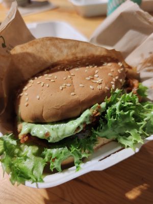 Mother Truckee Burger at Veg Machine in Tallinn