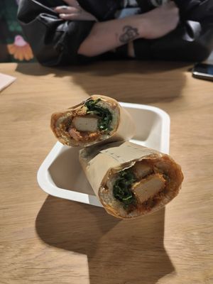 Chicken sando at Veg Machine in Tallinn