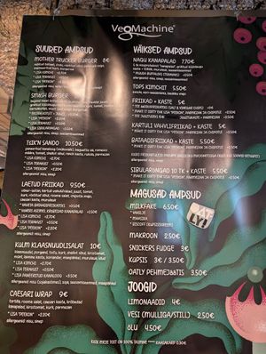  at Veg Machine in Tallinn