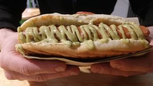 Not Dog at Veg Machine in Tallinn