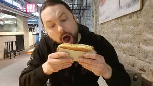 Not Dog at Veg Machine in Tallinn