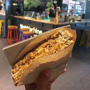Hot sandwiche at Veg Machine in Tallinn