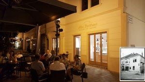 Outside at Altes Backhaus in Eisenstadt