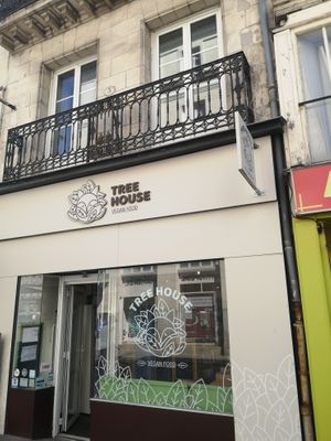 Outside at Tree House in Nantes