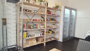 vegan store at Tree House in Nantes
