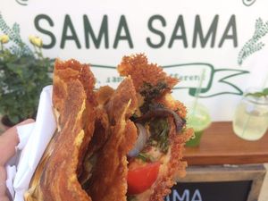 Crepe Alma at Sama Sama Catering in Lisbon
