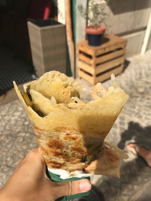 Yummy Mick Crepe at Sama Sama Catering in Lisbon