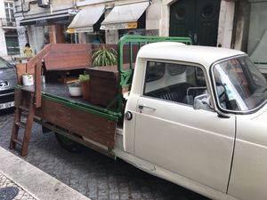Nice sitting corner  at Sama Sama Catering in Lisbon