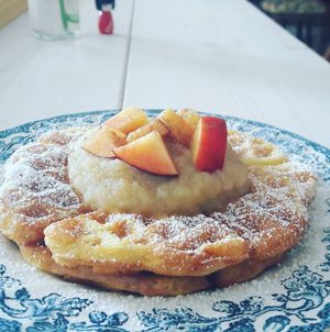 Vegan Apple Waffle at be'kech in Berlin