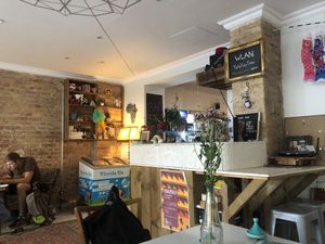 Inside  at be'kech in Berlin